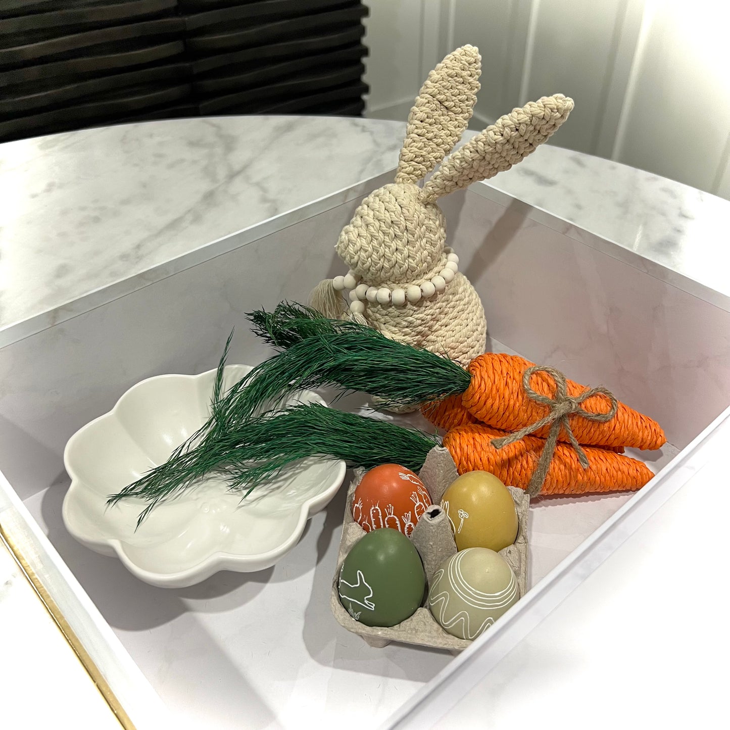 carrot bundle :: woven jute