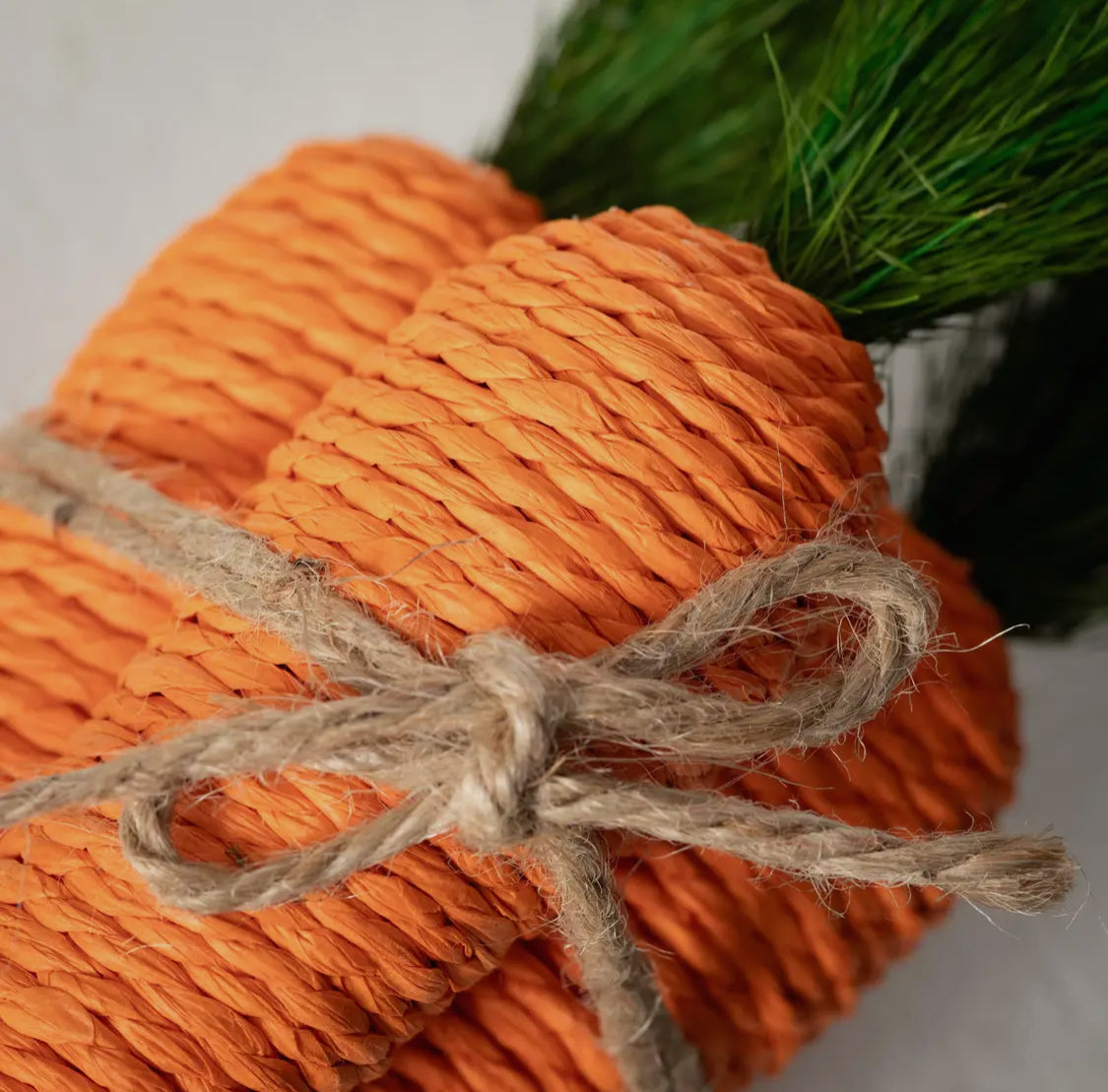 carrot bundle :: woven jute