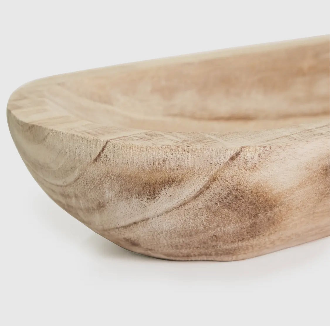 wood dough bowl