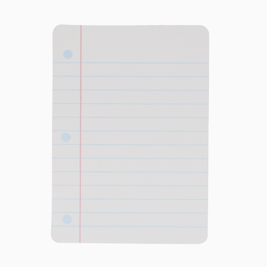 notes :: lunch box {blue & white box}