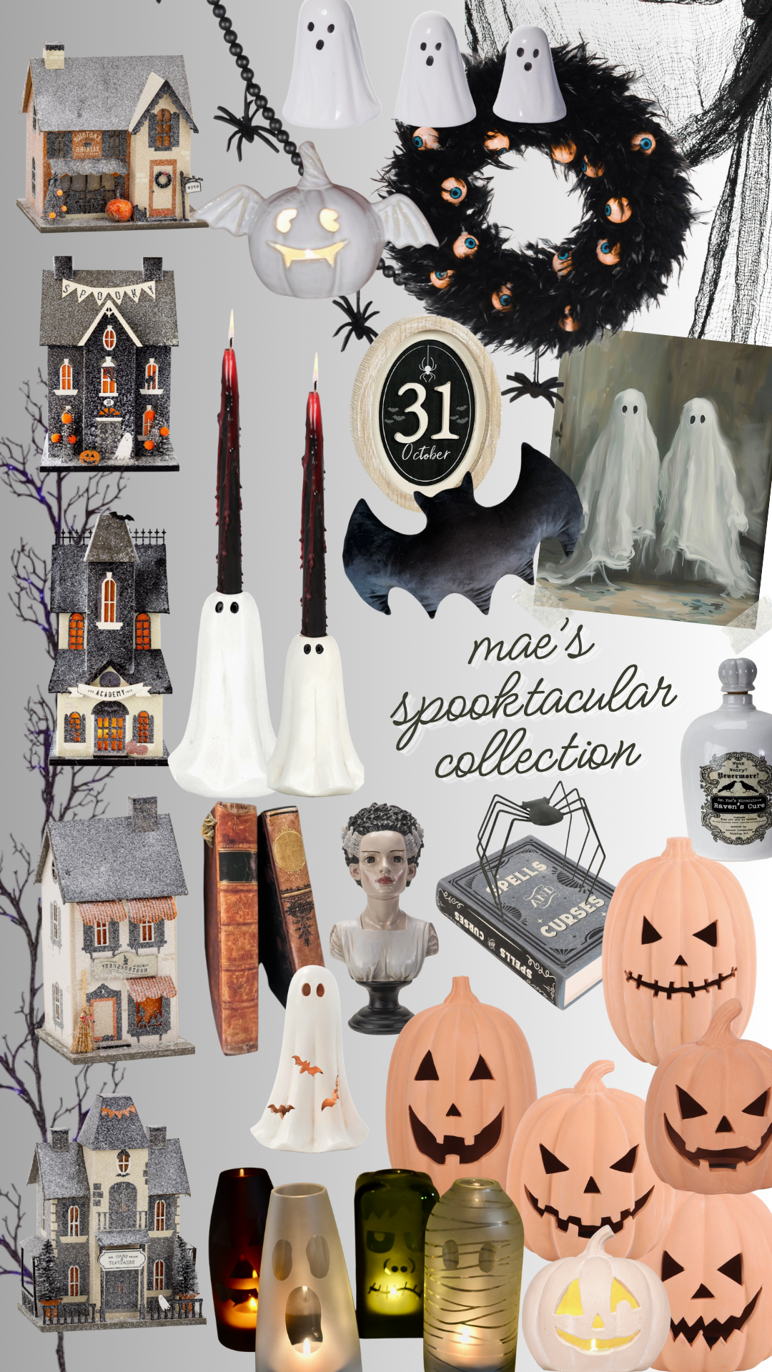mae's spooktacular collection
