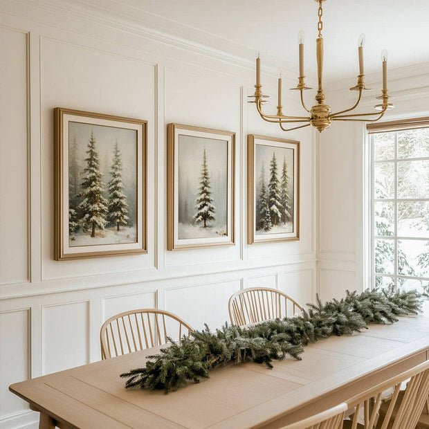 decor prints :: sundance fir trees {set of 3}