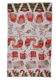 kitchen towel :: cozy cocoa