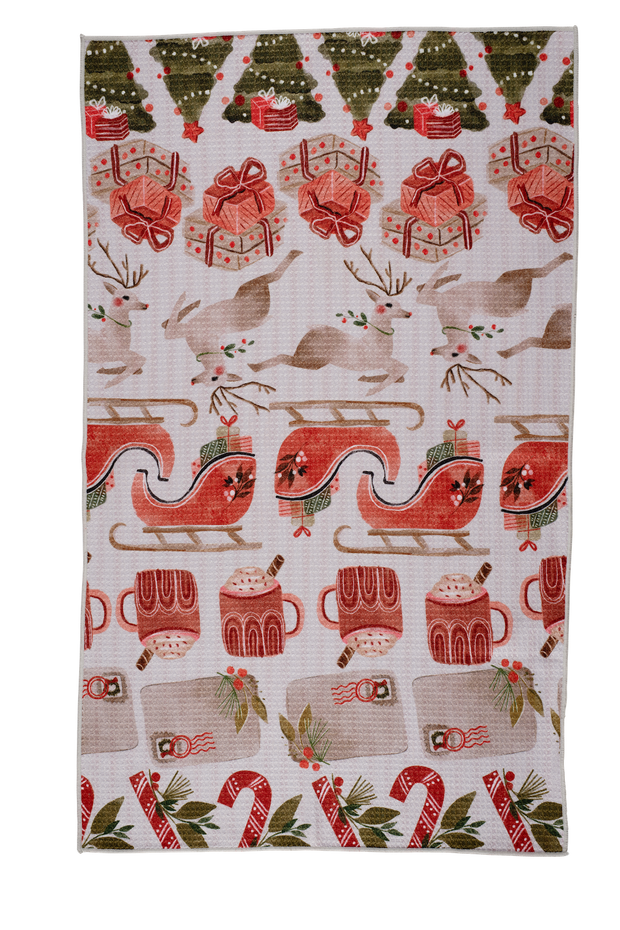 kitchen towel :: cozy cocoa