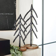 tree :: metal black {small}