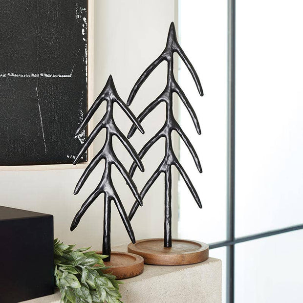 tree :: metal black {small}