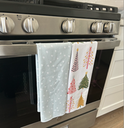 kitchen towel :: christmas trees