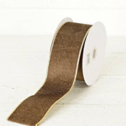 ribbon :: cappuccino velvet/gold