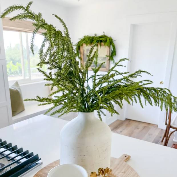 stem :: faux real touch norfolk pine 38"H