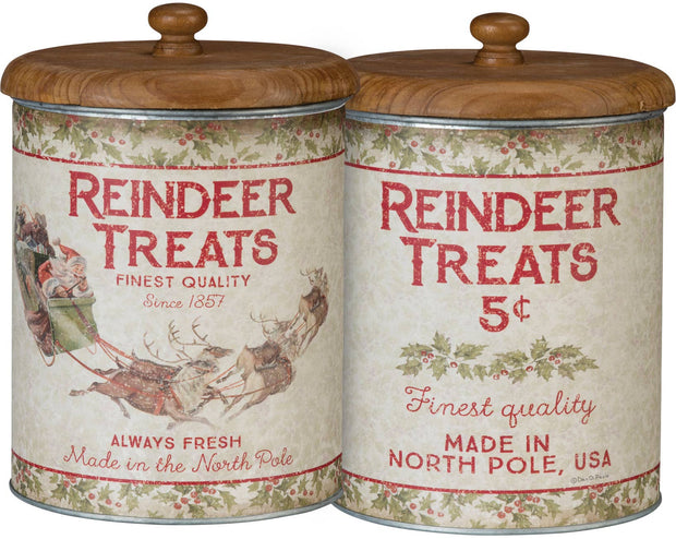 canisters :: reindeer treats
