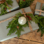 ornament :: kugel white 3"