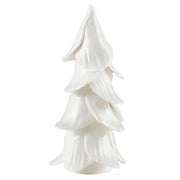 trees :: handmade white {set of 2}