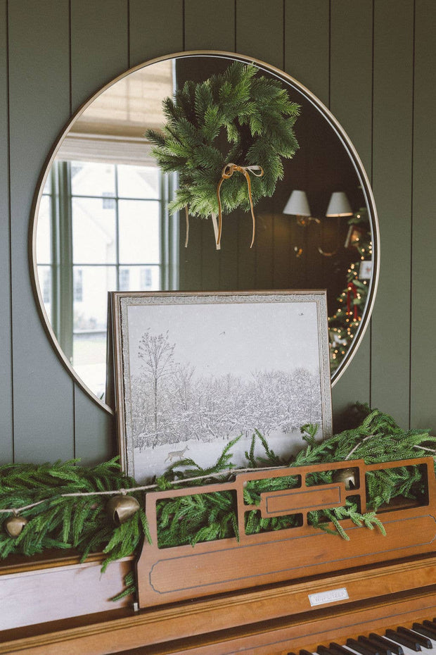 framed artwork :: winter fawn