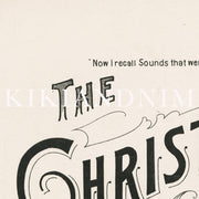decor print :: vintage christmas ball