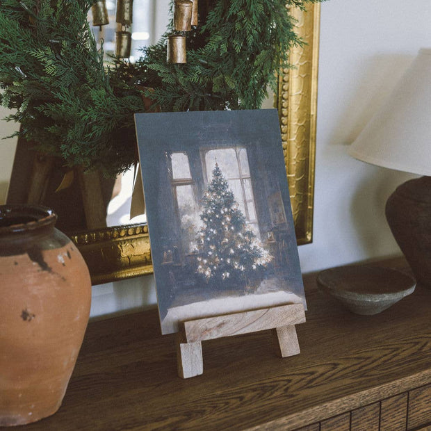 artist board :: glowing christmas tree