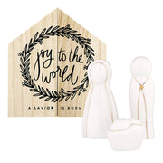 nativity set :: holy family