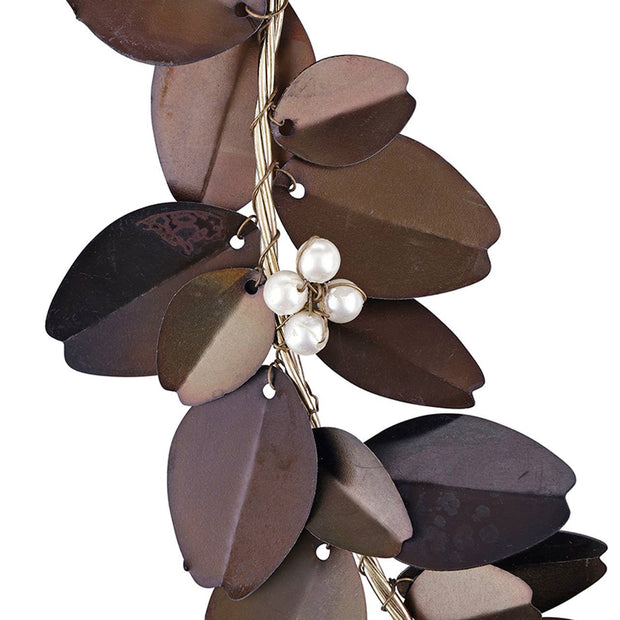 wreath :: metal winter berry