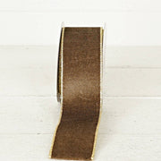 ribbon :: cappuccino velvet/gold