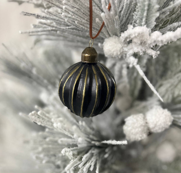 ornament :: dark chocolate candy 2.3"