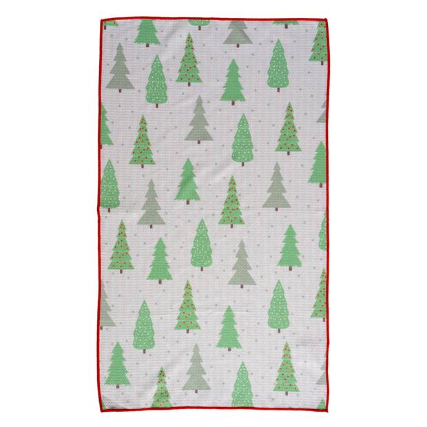 kitchen towel :: christmas tree farm