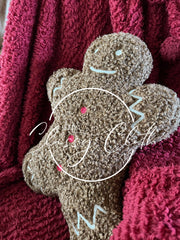throw pillow :: gingerbread guy