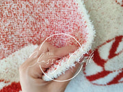 throw blanket :: candy canes