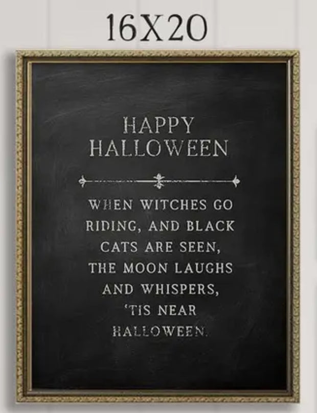decor print :: happy halloween