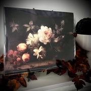 fall florals wall print