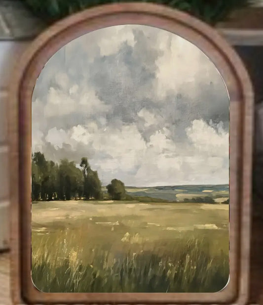 decor frame :: stormy field