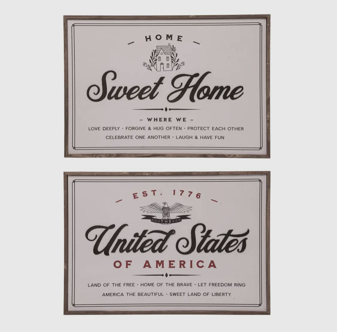 reversible sign