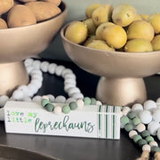 wood sign :: love my little leprechauns