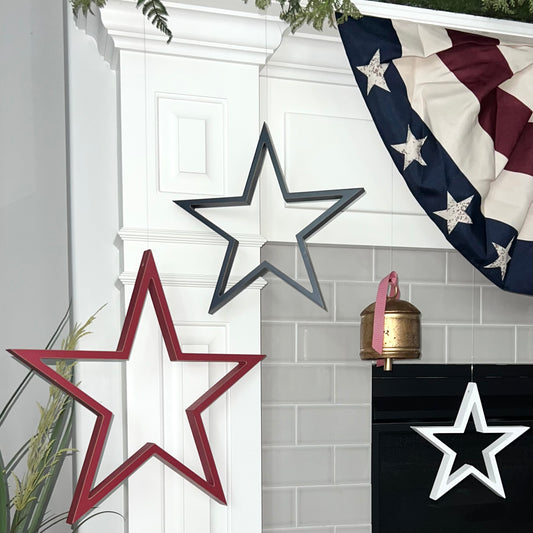 hanging stars {set of 3}