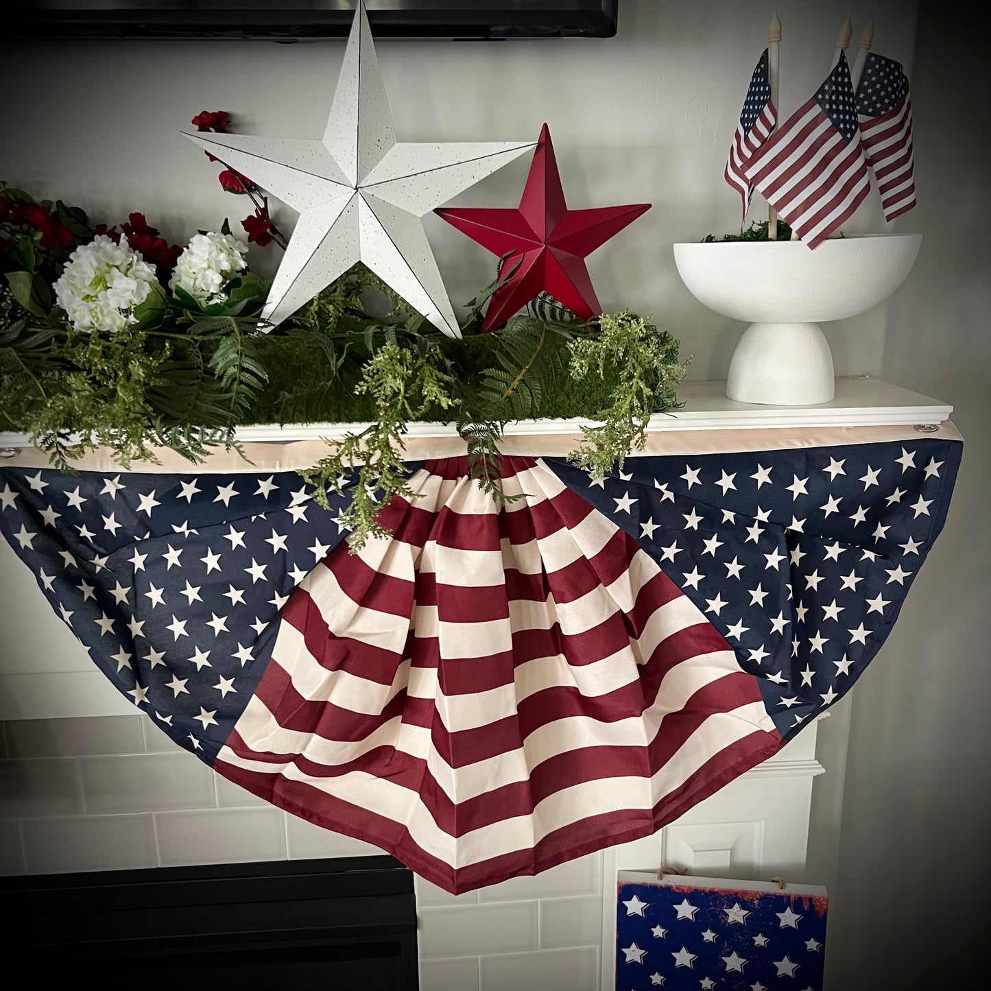 bunting flag :: stars & stripes