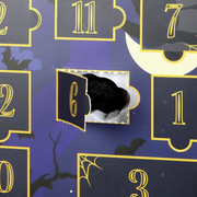 Spooky-themed Halloween advent calendar for party planning