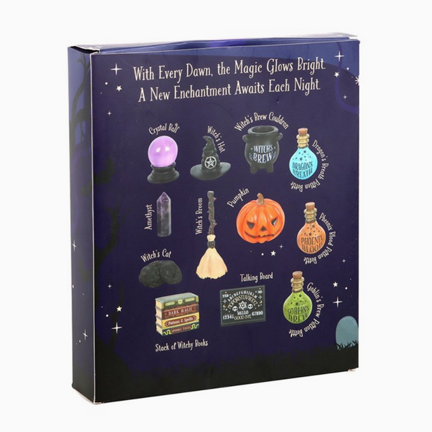 Halloween countdown activity calendar with fun daily surprises