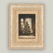 framed artwork :: glowing christmas tree