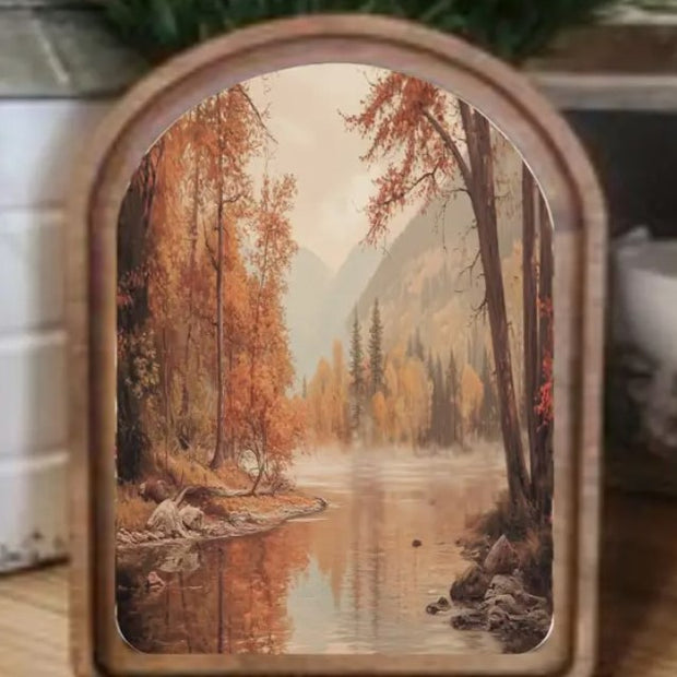 frame :: autumn river
