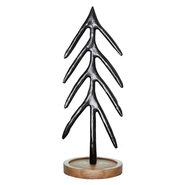 tree :: metal black {small}