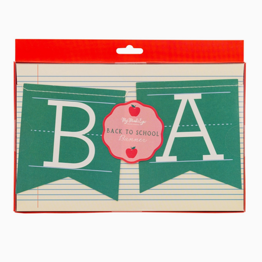 colorful classroom back to school banner