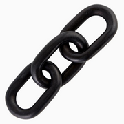 black marble chain links