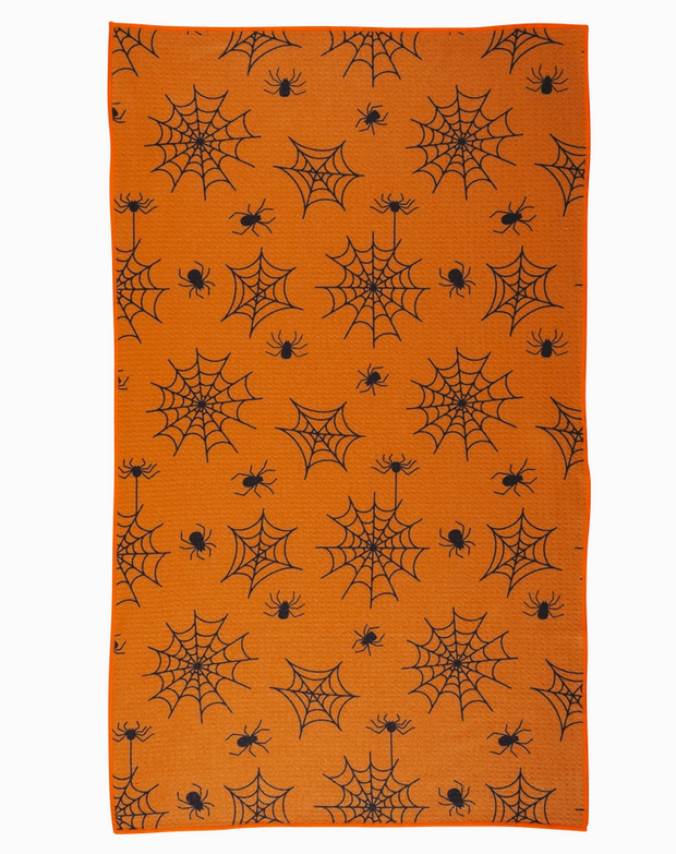 sweet candy corn kitchen towel for spooky season