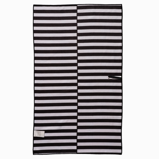 Halloween kitchen towel with haunted alley print