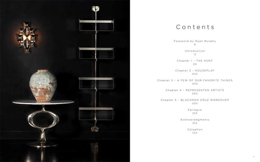 Gothic-inspired black book prop with vintage appeal