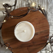 Forest-inspired candle evoking dense woods and natural scents