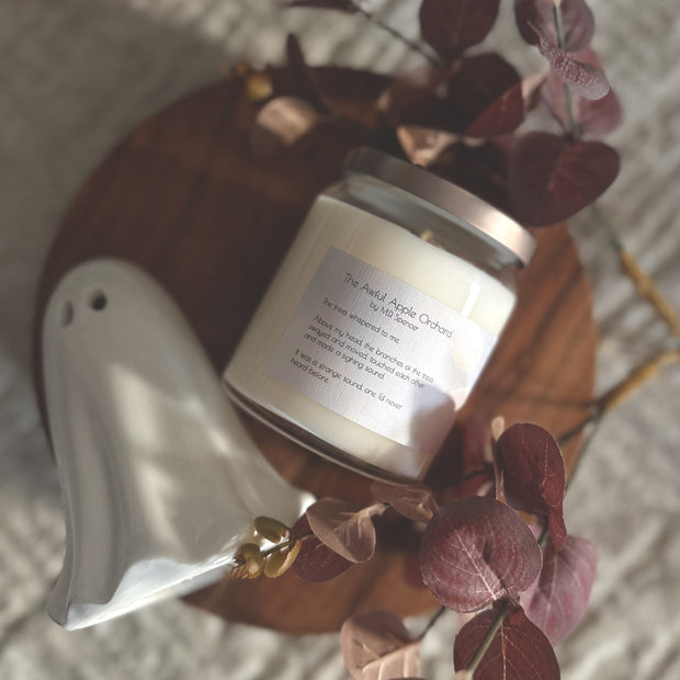 Halloween-themed candle perfect for seasonal ambiance