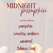 Fall-themed pumpkin spice candle perfect for home ambiance