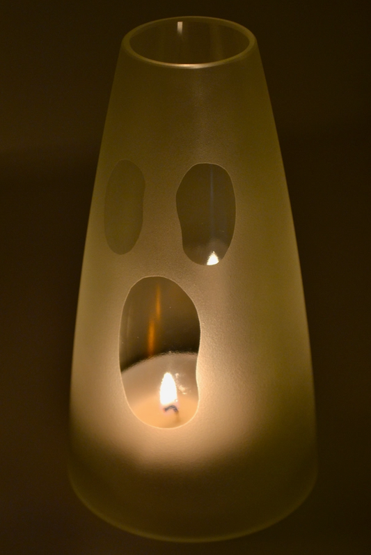 Modern candle dome protector with minimalist style