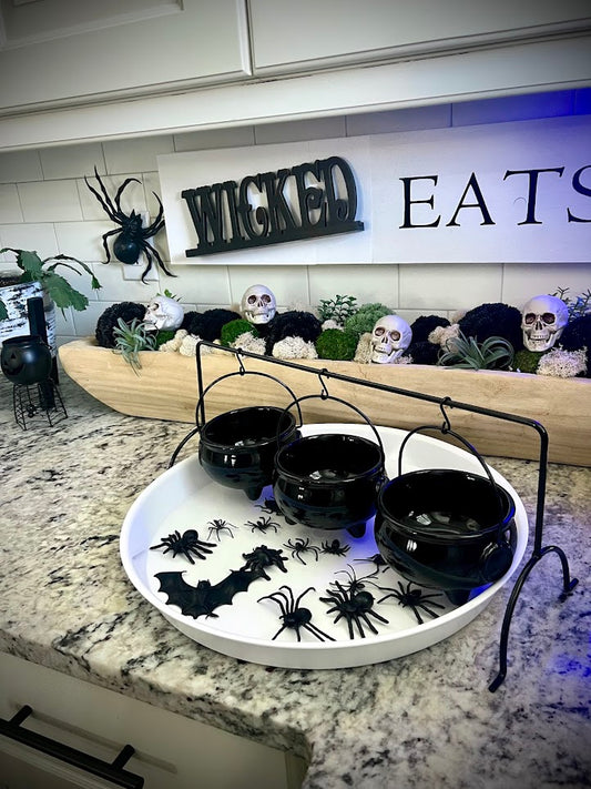 cauldron serving set