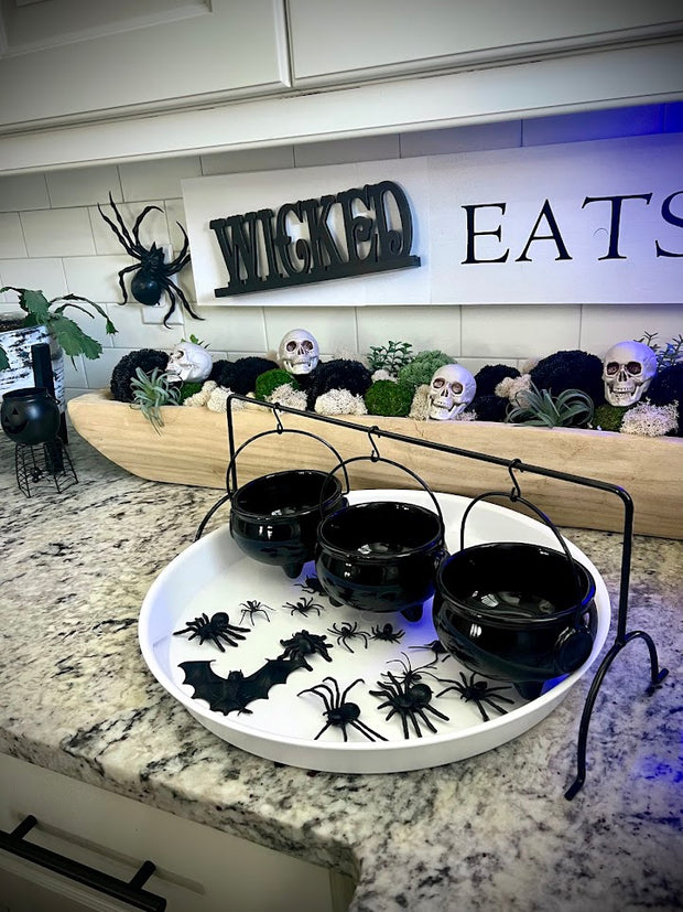 cauldron serving set