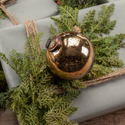 ornament :: kugel gold 4"